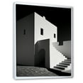 thumbnail image 2 of Designart "Castles Minimalism Scenery Photography" Castles Floater Framed Wall Decor, 2 of 5
