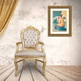thumbnail image 3 of West, Ronald 23x32 Gold Ornate Wood Framed with Double Matting Museum Art Print Titled - Wine and Cake in a Tub, 3 of 4