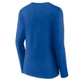 thumbnail image 3 of Women's Blue Seton Hall Pirates Basic Arch Long Sleeve V-Neck T-Shirt, 3 of 3