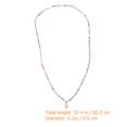 thumbnail image 2 of Phenofice Beaded Clavicle Chain Necklace For Neck Accessory Lightweight And Smooth Edges For Daily Fashion And Outfits, 2 of 8