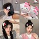 thumbnail image 2 of Kawaii Sanrio Hello Kitty flequillo Clip My Melody Kuromi Cinnamoroll Purin accesorios para el cabello Anime lindo tocado de dibujos animados regalo para niñas, 2 of 4