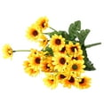 thumbnail image 2 of D-GROEE Sunflowers Artificial Flowers Spring Summer Decor, 4 Pack Fake Flowers Silk Faux Sunflower Bouquet Arrangement for Vase Wedding Table Home Porch Indoor Outdoor Bee Day Decorations, 2 of 7