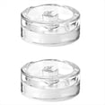 thumbnail image 1 of 2 Pcs Poids de Fermentation avec Poignée pour Bocal à Grand Ouverture et Mise en Conserve Fermentation Marinage Mise en Conserve Fermentation, 2 * Poids de Fermentation, Transparent, 1 of 8