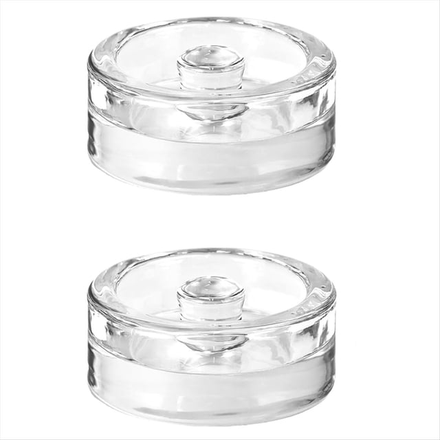 2 Pcs Poids de Fermentation avec Poignée pour Bocal à Grand Ouverture et Mise en Conserve Fermentation Marinage Mise en Conserve Fermentation, 2 * Poids de Fermentation, Transparent