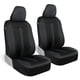 thumbnail image 1 of Fundas de asiento Motor Trend de tela gris en la parte delantera para coche, camión, furgoneta, 1 of 7