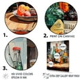 thumbnail image 3 of Designart "Playful Beer Bottles Design" Beer Wall Art Prints, 3 of 7