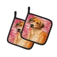 thumbnail image 1 of Carolines Treasures BB9763PTHD Rhodiée Ridgeback Amour Paire de Porte-Pots, 1 of 1