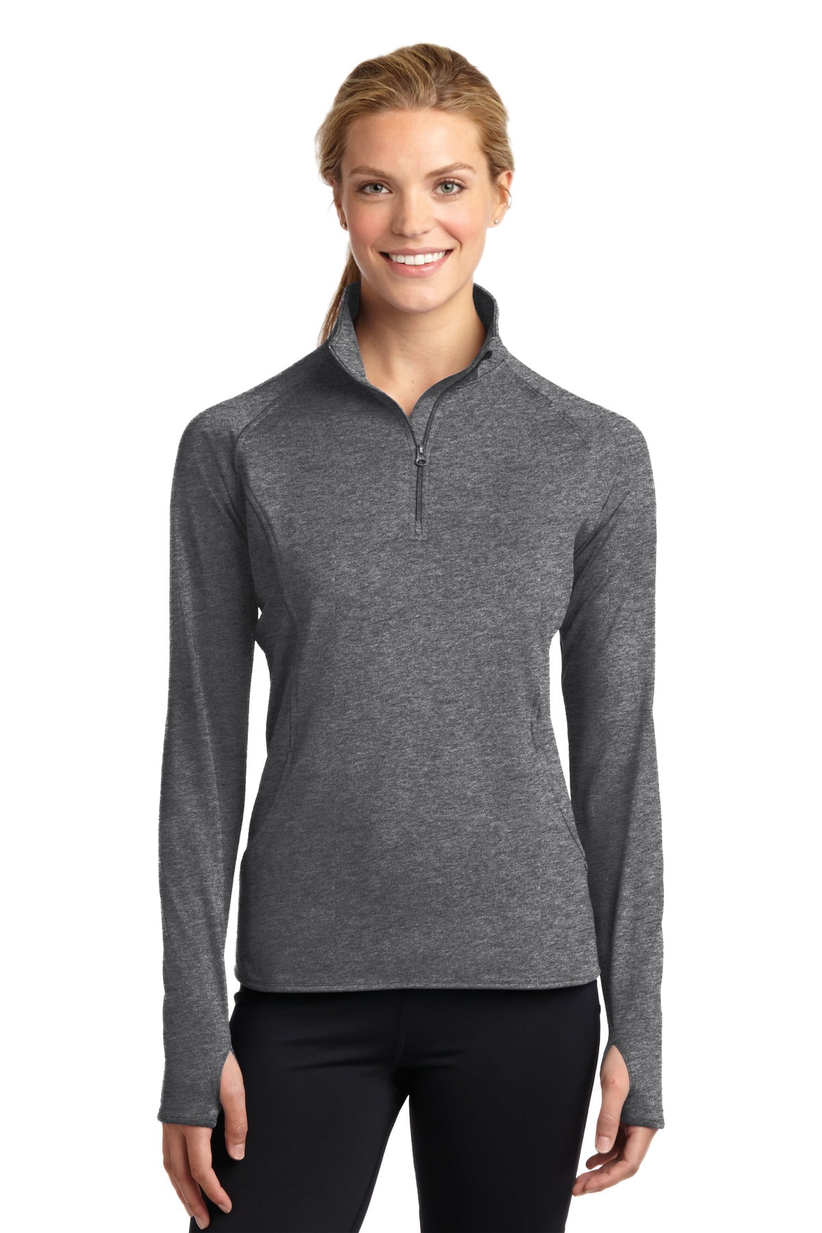 sport tek quarter zip pullover
