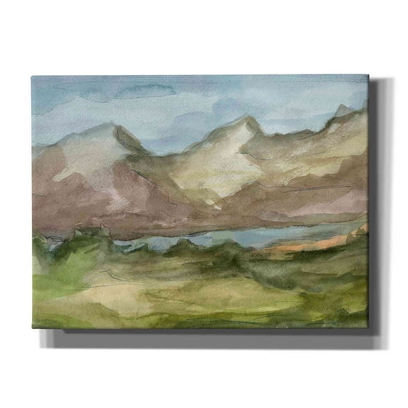 Epic Graffiti 'Plein Air Landscape II' by Ethan Harper Canvas Wall Art, 16"x12"