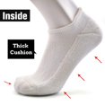 thumbnail image 3 of Calcetines de lana para correr y hacer senderismo, ajuste por compresión, 6 pares, 3 of 6