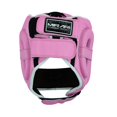 thumbnail image 2 of MIRARI Premium Leather Pro Boxing Head Guard with Nose Bar (Pink, Small/Medium), 2 of 5