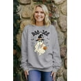 thumbnail image 3 of ALLTB Halloween Sweatshirt for Women Cute Graphic Sweatshirts Funny Vintage Ghost Long Sleeve Pullover Tops, 3 of 7
