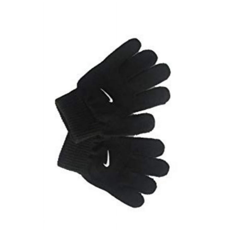 Nike Big Kids Beanie and Gloves Set in Black 9A2427 023
