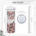 thumbnail image 3 of Gifts For Mom from Daughter Funny Mom Cup Gift Warm Pattern Prints 20 oz Tumbler Insulated Coffee Travel Mug Christmas,Thanksgiving,Birthday,Mother''s Day Gift for Mother（slim model）, 3 of 6