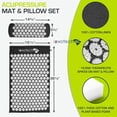 thumbnail image 2 of Innotech Sc Juego de Almohada y Tapete de Acupresión para Aliviar el Dolor de Espalda/cuello y Relajación Muscular con Bolsa de Transporte, 2 of 6