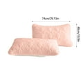 thumbnail image 3 of Fnochy Waterproof Pillowcase Set, Thickened Cotton Pillow Covers, Luxurious Washed Cotton, Soft & Durable, Mattress Protective Cover, 48x74cm, 2 Pack, 3 of 6