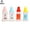 4色, variant on Wmool Mini Ketchup Bottle, Mini Tomato Ketchup Bottle, Small Sauce Container Salad Dressing Container, Refillable Ketchup Honey Salad Containers, Mini Condiment Squeeze Bottles for Salad