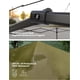 thumbnail image 5 of 10x10 ft pop up canopy single sidewall, 210d oxford fabric replacement wall, khaki, 5 of 7