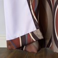 thumbnail image 3 of No. 918 Intersect 2-Pack Ogee Print Semi-Sheer Grommet Curtain Panel Pair, 3 of 5