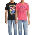 thumbnail image 6 of Nintendo Mario Men's and Big Men's Character Rewind Graphic T-Shirt, 2-Pack, 6 of 6