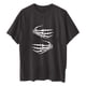 thumbnail image 5 of Camiseta holgada de manga corta con estampado Vintage de manga caída de Halloween para hombre y mujer Pompotops hfajkhk142346, 5 of 6