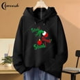 thumbnail image 2 of Drink Up Grinches Sudadera navideña Jersey de cuello redondo Mujer Algodón Sudadera con capucha de manga larga Envío gratis Ropa de calle de gran tamaño, 2 of 4