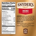 thumbnail image 2 of Snyder's of Hanover Mini Pretzels, 16 oz Bag, 2 of 11