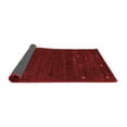 thumbnail image 2 of Ahgly Company Indoor Square Abstract Red Contemporary Area Rugs, 7' Square, 2 of 4