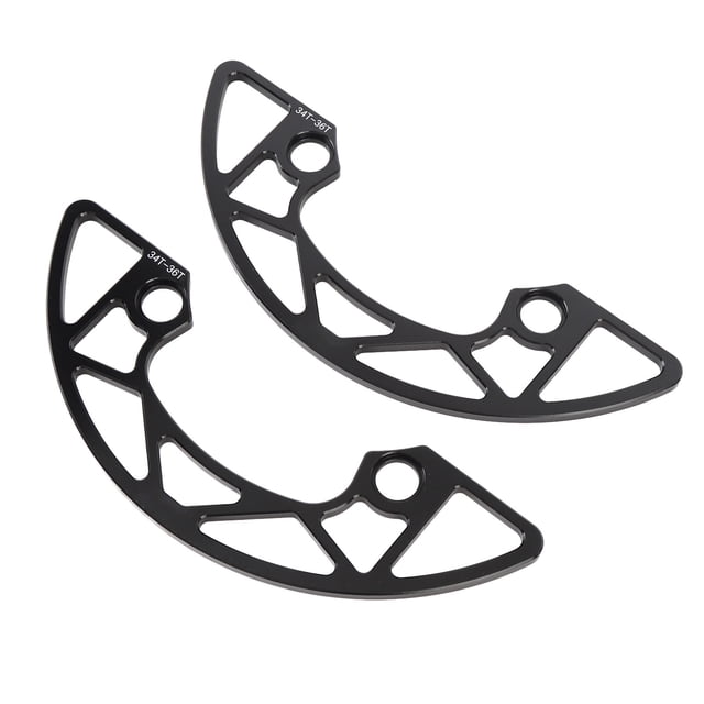 104 BCD Chainring Guard Premium Aluminum Alloy Mountain Cycle Chainring Protector Cover for 34 36T Narrow Wide Single Chainring Lightweight Design