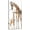 NO.0283, variant on Hieng Giraffe Pictures Wall Art 3 Pieces Giraffe and Cub Canvas Prints Wild Animal Paintings for Living Room Nursery Decor Unframed