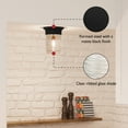 thumbnail image 6 of Design House Jelly Jar 1-Light Indoor/Outdoor Flush Mount Ceiling Light with Clear Ribbed Glass, Black, 6 of 18