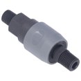 thumbnail image 1 of Accesorio neumático de acero plástico, conector rápido neumático tipo C, conector rápido de aire tipo C, conector rápido de bloqueo creado magistralmente, 1 of 8