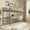Silver, variant on Twin Metal Loft Bed Frame, 400 lbs Support with Removable Ladder, Full-Length Safety Guardrail, Noise-Free, Easy Assembly, No Box Season Needed