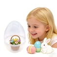 thumbnail image 5 of Easter Egg Storage Container Transparent Portable Twist Open for Treats and Gifts, Reusable Organizer for s Easter Hunt, 5 of 8
