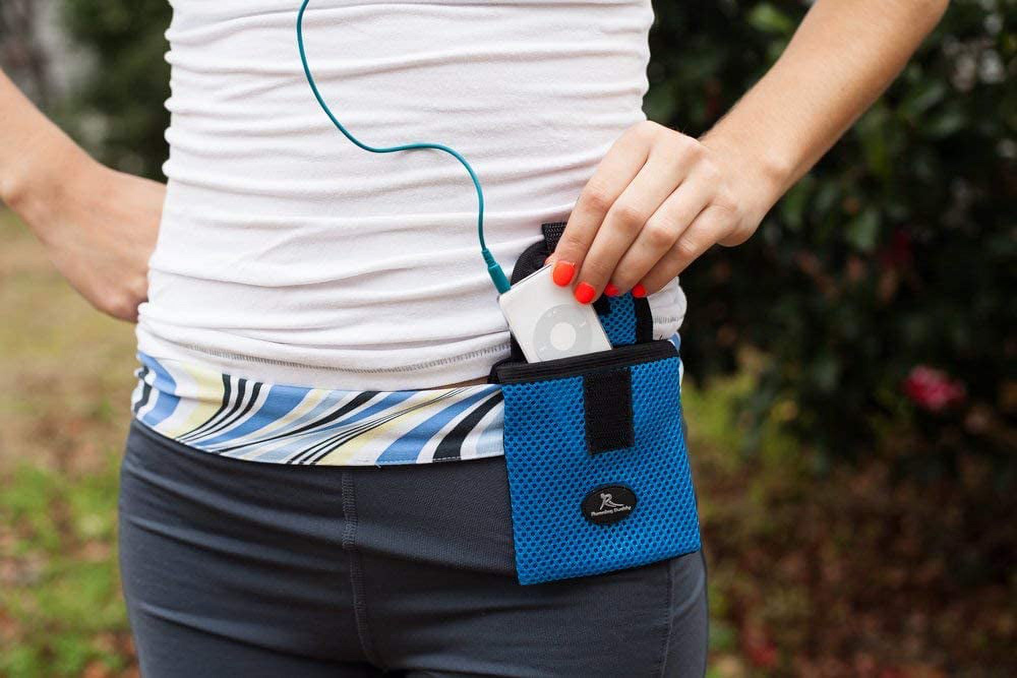 Running Buddy - Buddy Pouch Mini Plus+ - Workout and Travel Pouches, Blue 