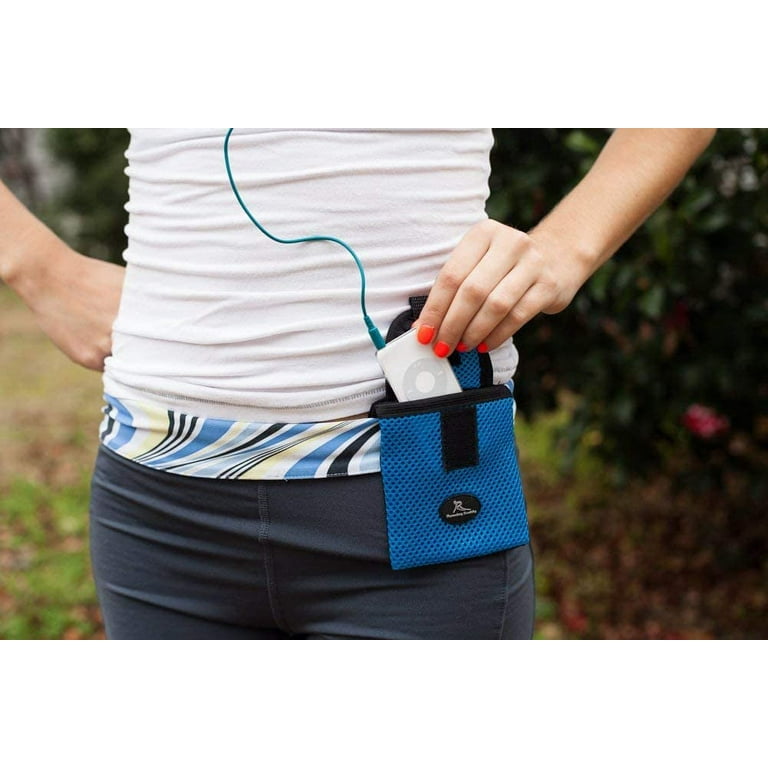 Running Buddy - Buddy Pouch Mini Plus+ - Workout and Travel Pouches, Blue 