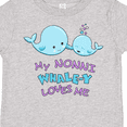 thumbnail image 4 of Inktastic My Nonni Whale-y Loves Me Boys or Girls Toddler T-Shirt, 4 of 5