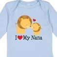 thumbnail image 4 of Inktastic I Love My Nana Boys or Girls Long Sleeve Baby Bodysuit, 4 of 5