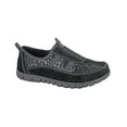 thumbnail image 1 of Boulevard Womens Suede Extra Wide Trainers, 1 of 3