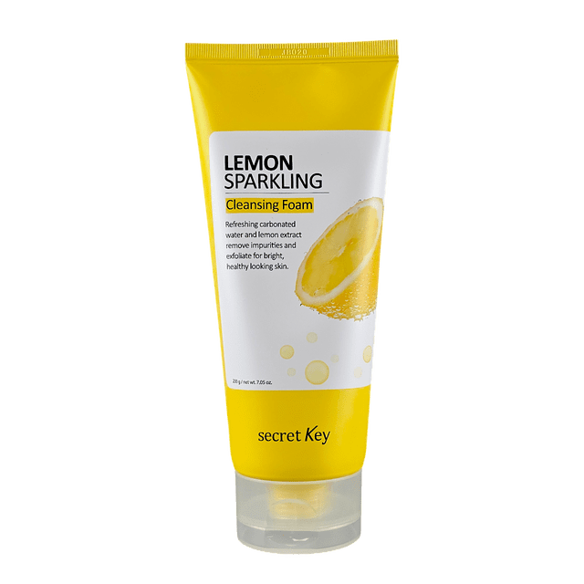 Espuma limpiadora Secret Key Lemon Sparkling 200 ml