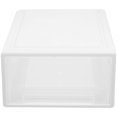 thumbnail image 1 of 1 Pc Plastic Storage Box Underwear Container Drawer Style Storage Case (White), 1 of 4