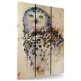 thumbnail image 5 of Day Dream HQ DCSO1624 16 x 24 in. Crousers Snowy Owl Inside & Outside wood Wall Art, 5 of 7
