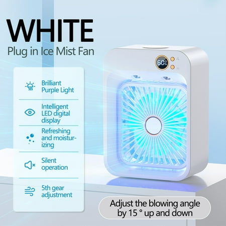 

Tiitstoy Usb Mini Cooler Purification and Humidification Refrigeration Fan