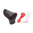thumbnail image 1 of Coche Engranaje Cambio Perilla Cubierta Embellecedor Cambio Palanca Interior Accesorio rojo, 1 of 1