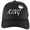 Black, variant on Gravity Threads King's Crown Adjustable Trucker Cap - Black