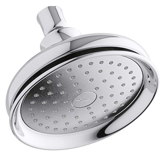 KOHLER K-12008-Ak-cp Fairfax Single-Function Katalyst Showerhead, Polished Chrome
