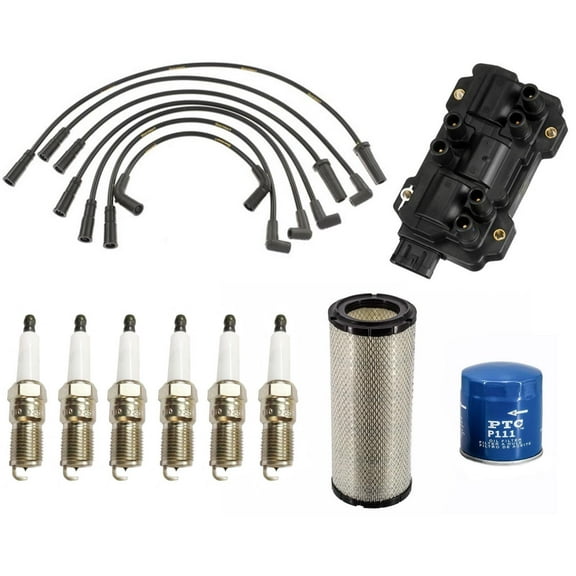 Ignition Coil Wires Spark Plugs & FIlters For Chevrolet Express 1500 4.3L 08-13