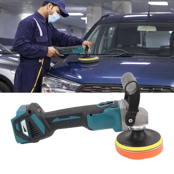 Pulidora De Búfer Inalámbrica, Amoladora Inalámbrica Ergonómica, Pantalla LCD De 6 Engranajes Para Encerado De Automóviles