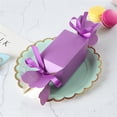 thumbnail image 1 of Drppepioner Red Striped Candy Box European Style Wedding Gift Packaging Flower Vase Shaped Paper Box Christmas Candy Box, 1 of 2