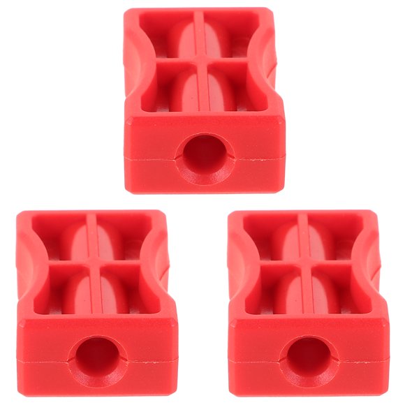 KAKOWELY 3pcs Bicycle Brake Hydraulic Hose Fitting Insert Tool Hydraulic Brake Pin Insert Hose Mounting Tool Holder For Bike Repair And Maintenance1.18"X0.79"X0.39"